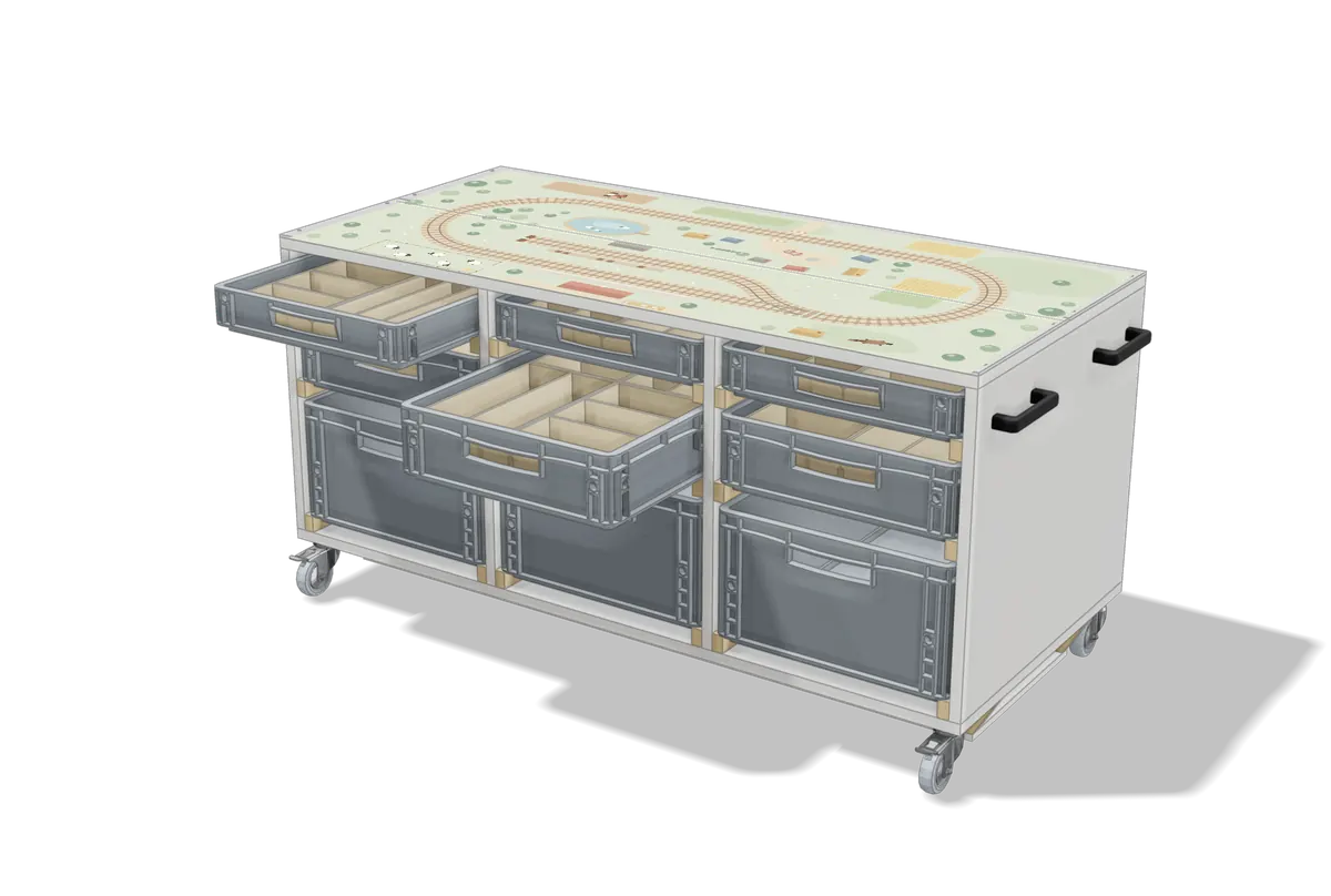 RACK PLAY with print top TRACK